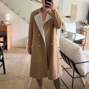 Rag & Bone women’s reversible wool coat